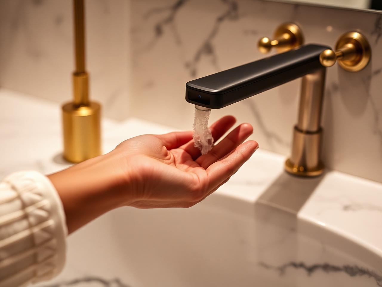 Soap that is always there, never seen, never empty.